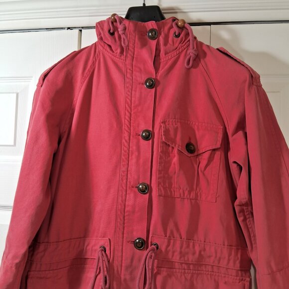 Coat LRL Lauren Jeans Co Ralph Lauren Cotton pink - Picture 2 of 11